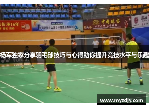 杨军独家分享羽毛球技巧与心得助你提升竞技水平与乐趣